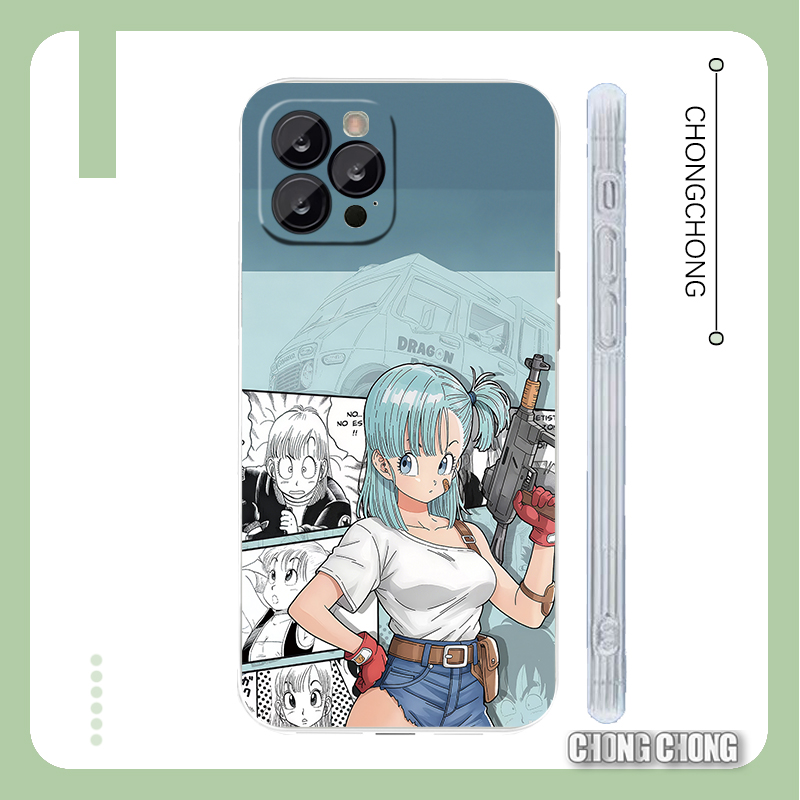 七龙珠布玛创意潮适用苹果16pro手机壳硅胶软壳IQOOZ10小米15p80P