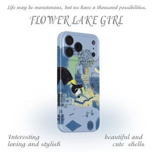 挑灯夜读猫咪手机壳手机壳适用于苹果17OPPOvivo小米17一加13苹果16promax荣耀华为vivo红米oppo