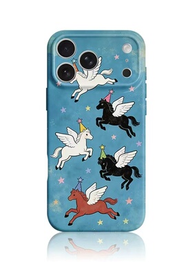 蓝空飞马踏星手机壳手机壳适用于苹果17OPPOvivo小米17一加13苹果16promax荣耀华为vivo红米oppo