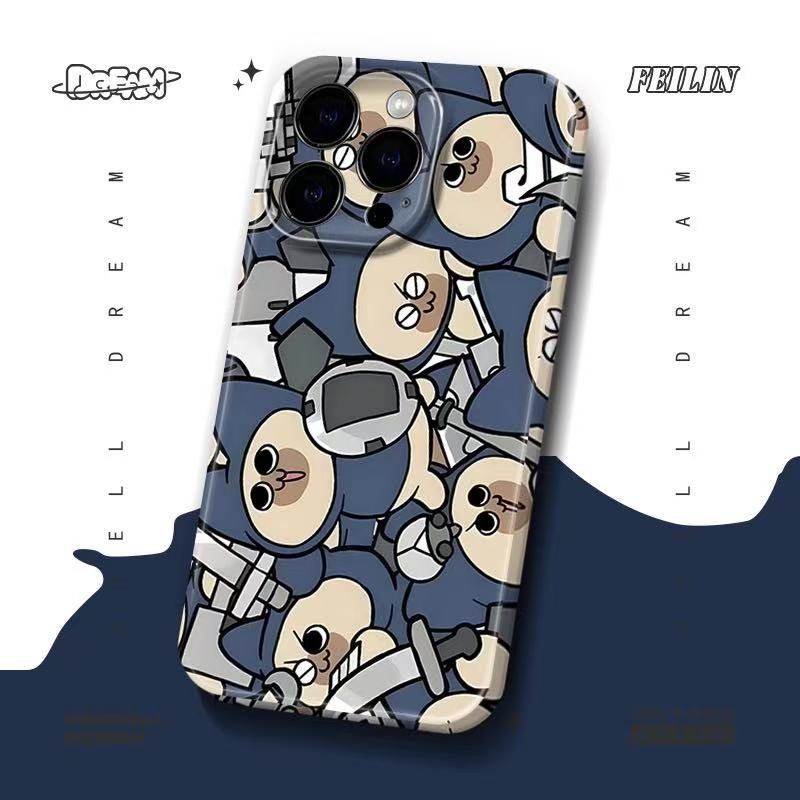 怪物猎人搞怪可爱呆猫手机壳手机壳适用于苹果17OPPOvivo小米17一加13苹果16promax荣耀华为vivo红米oppo