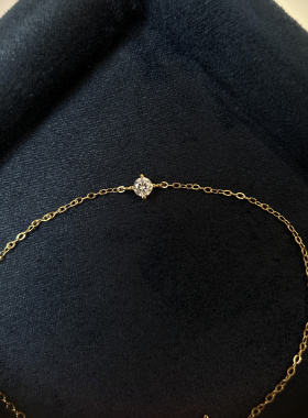 S925纯银爆款夏季极简四爪高级感手链