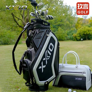 正品Xxio高尔夫男士球包皮革防水标准直立款车载球包xx10球包新款