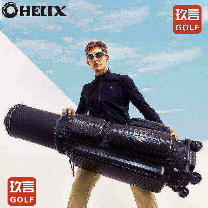 HELIXGOLF滑轮球包新款上市高尔夫航空包男优质同款 GOLF防水