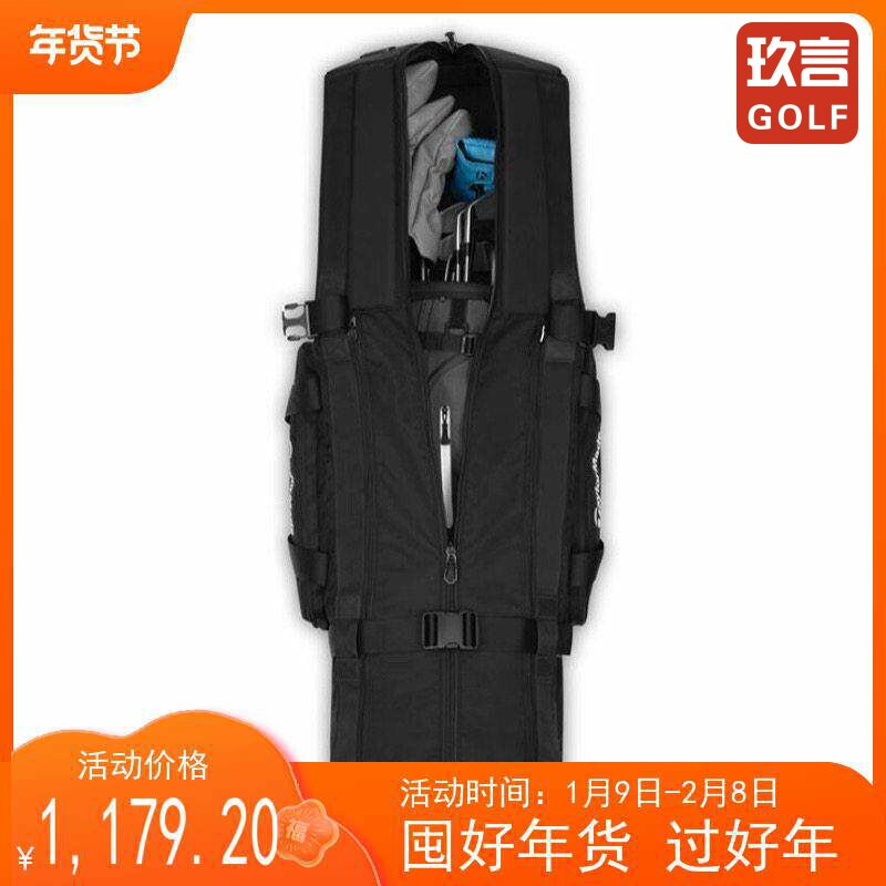 TaylorMade泰勒梅高尔夫球包外套新款男士软壳托运带滚轮航空包