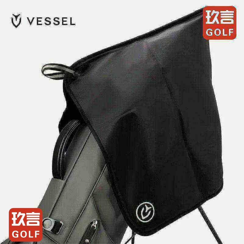VESSEL25新款高尔夫球包毛巾雨帽golfbag擦杆巾防水球杆套