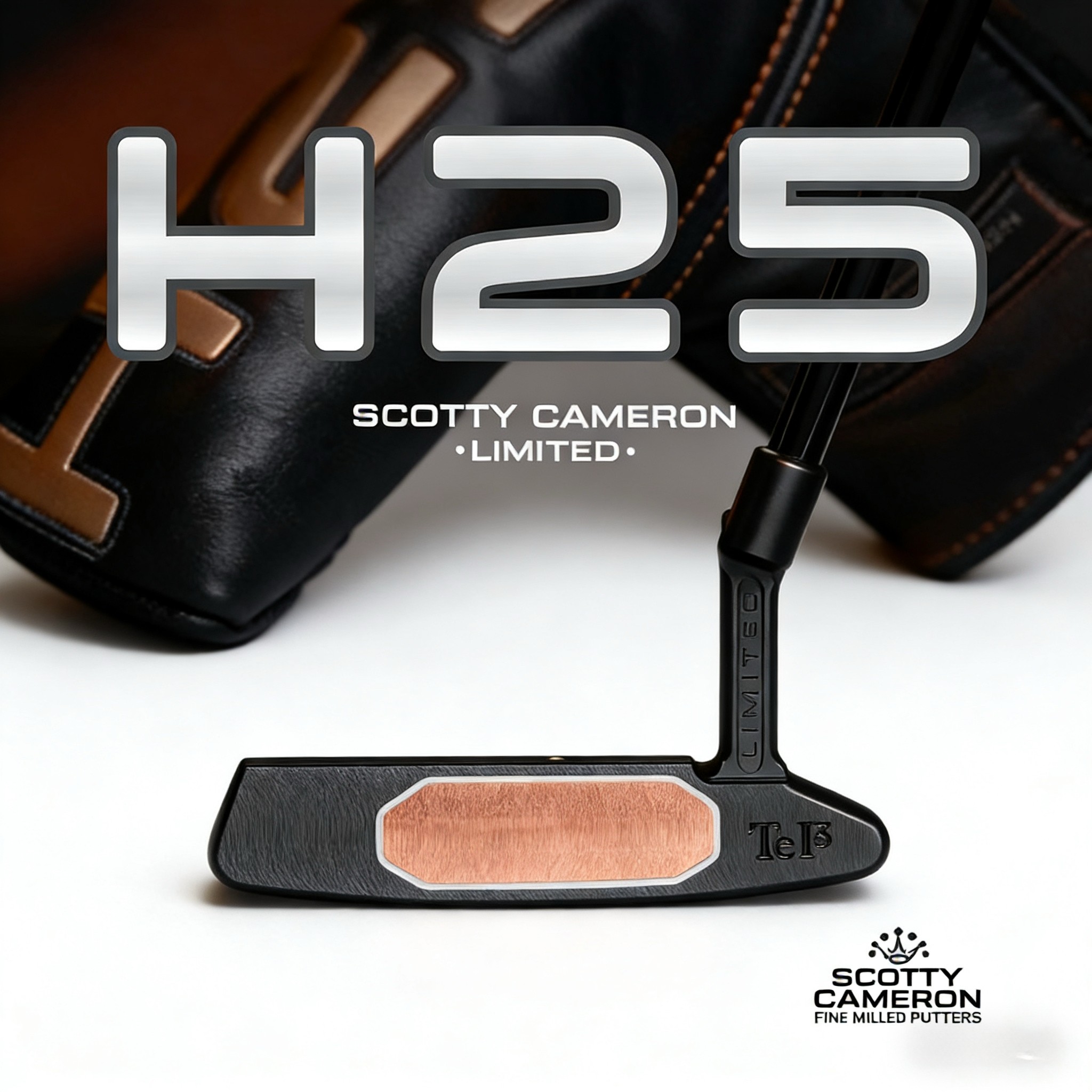 titleist 高尔夫推杆SCOTTY CAMERONHOLIDAY限量推杆H25高容错