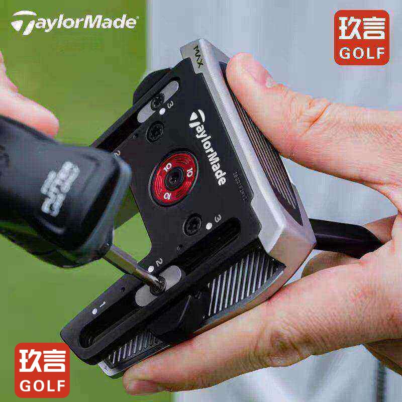 TaylorMade泰勒梅高尔夫球杆新款男士GTX MAX蜘蛛可调节配重推杆