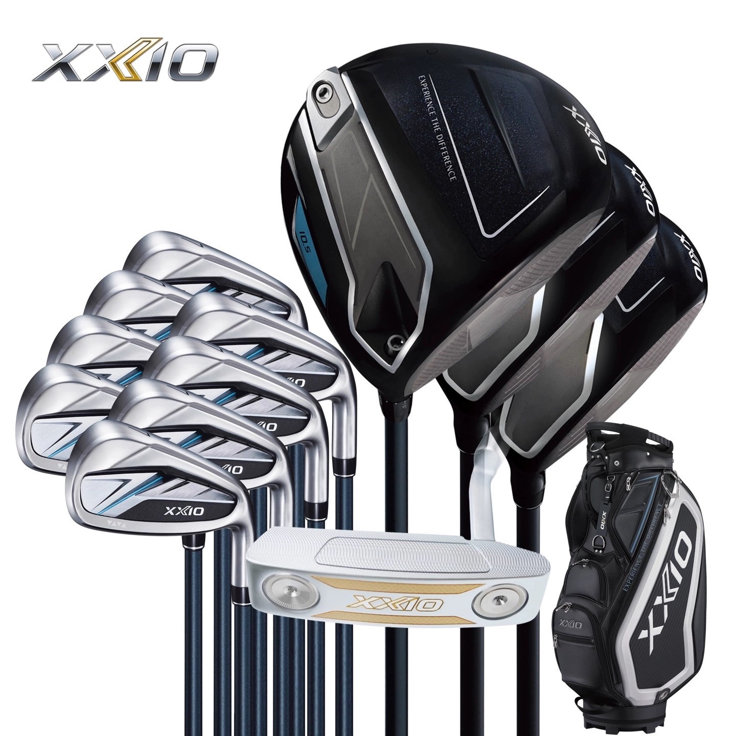 新款XXIO高尔夫球杆男士套杆MP1400高容错远距离xx10套杆初学进阶