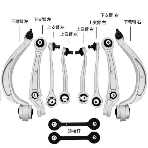 gsp奥迪上S4b8A7Q7 S7Q3c6 TTA8a6b9c7 A4lS5Q5c5 下支弯直臂摆臂