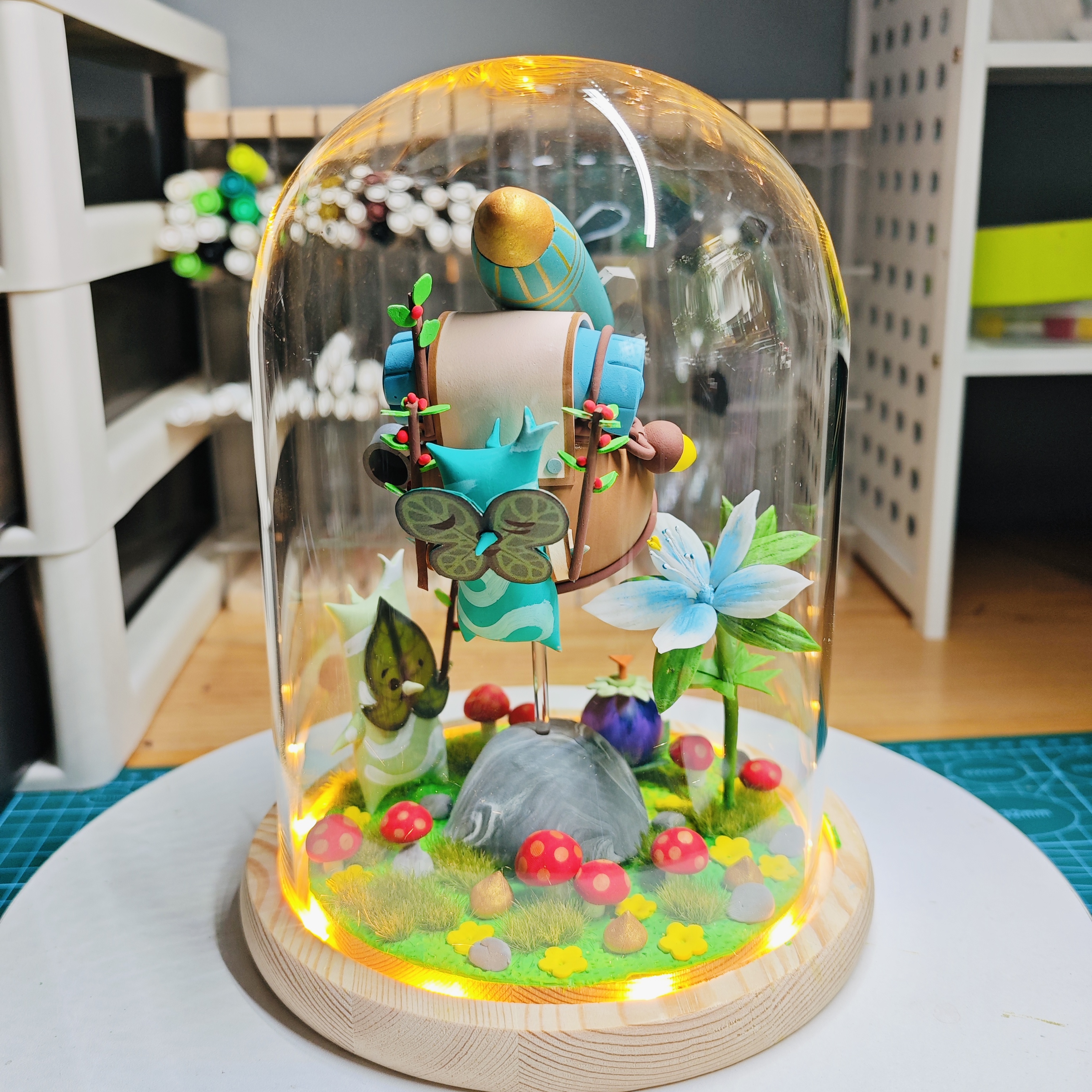 塞尔达王国之泪旷野之息呀哈哈克洛格粘土手办摆件可爱节礼物包邮