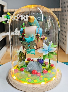 塞尔达王国之泪旷野之息呀哈哈克洛格粘土手办摆件可爱节礼物包邮