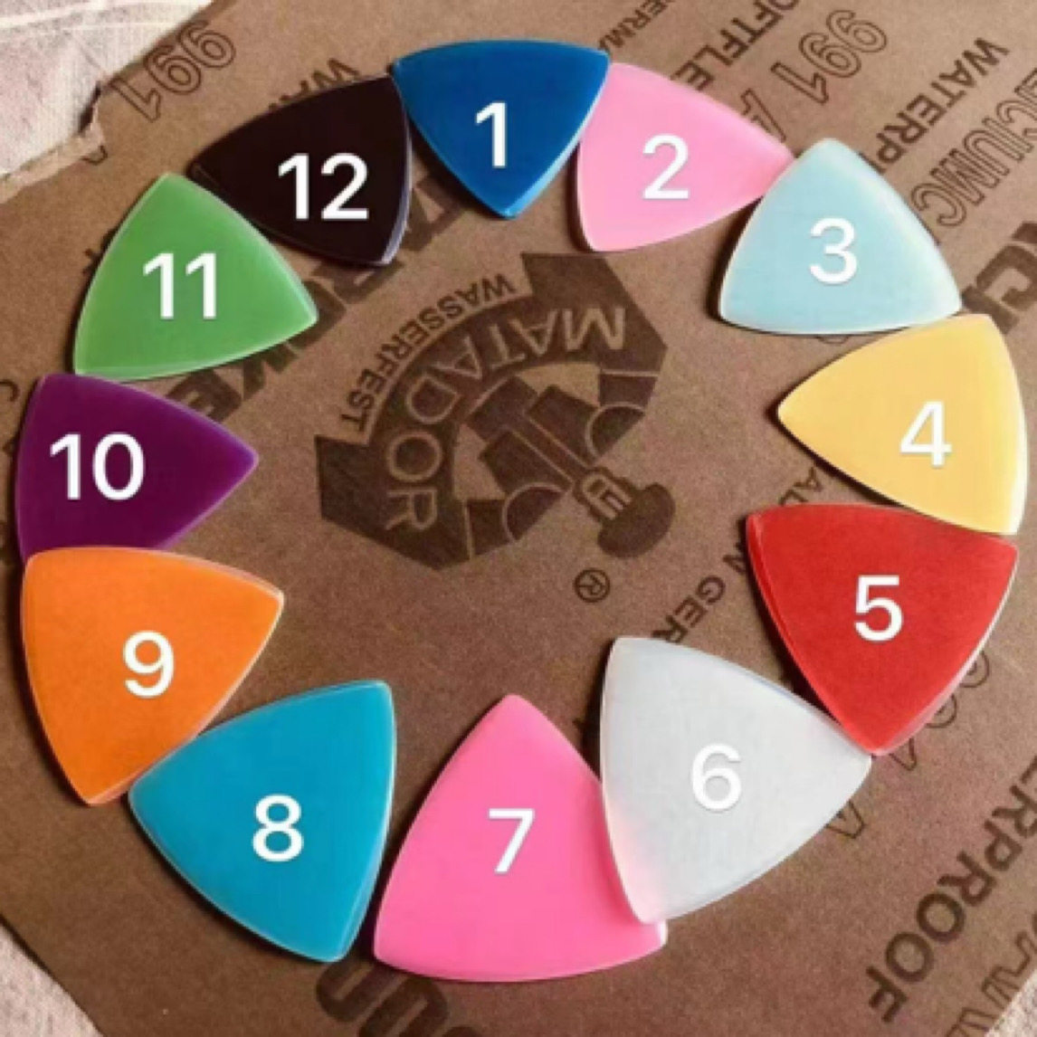 赵大树拨片中阮拨片柳琴弹片进口尼龙耐磨大阮小阮柳琴