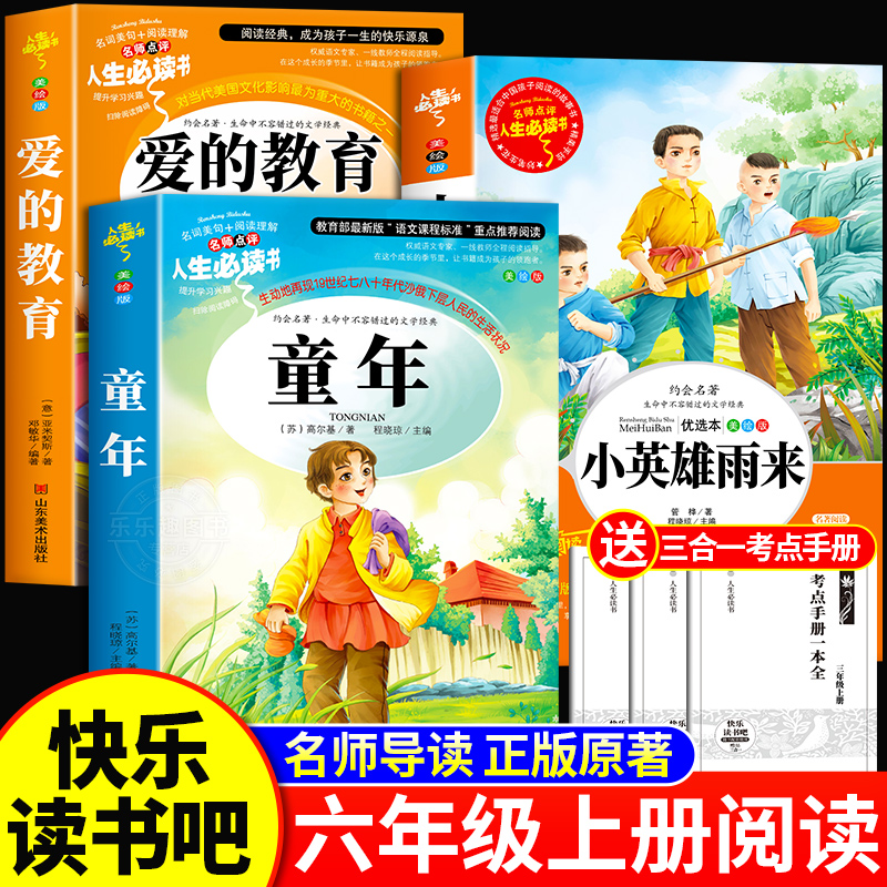 童年爱的教育小英雄雨来六年级