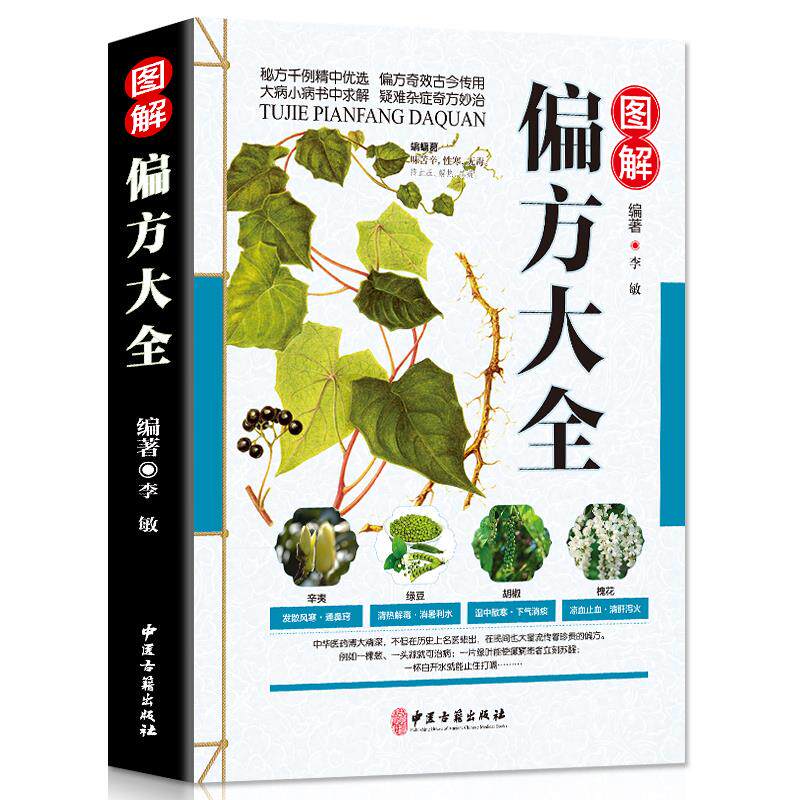 正版包邮 图解偏方秘方大全 小偏方老偏方中医健康养生保健疗法民间疑难杂症治病验方家庭实用随身查实用养生食疗图书籍