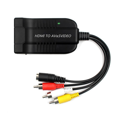 HDMI转AV/S端子高清转换器