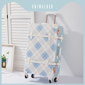 密码 箱子女行李箱学生万向轮皮箱拉杆箱小清新复古旅行箱24寸韩版