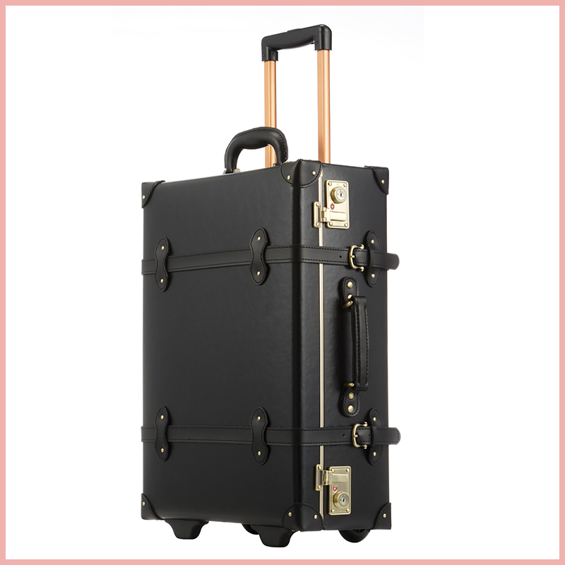 uniwalker复古行李箱24寸拉杆箱