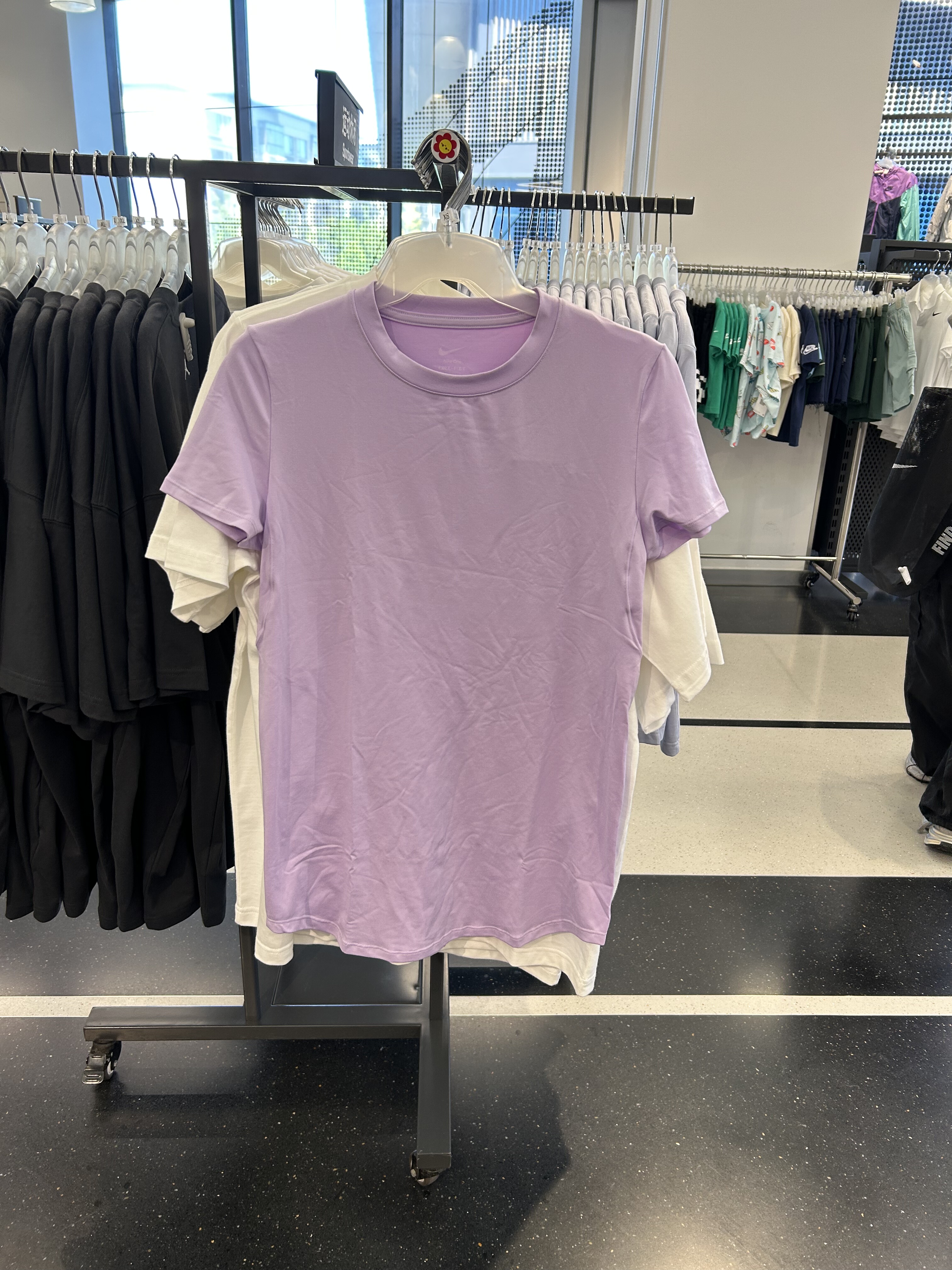 晶晶正品耐克女款休闲运动修身中长款速干衣FN5002-512