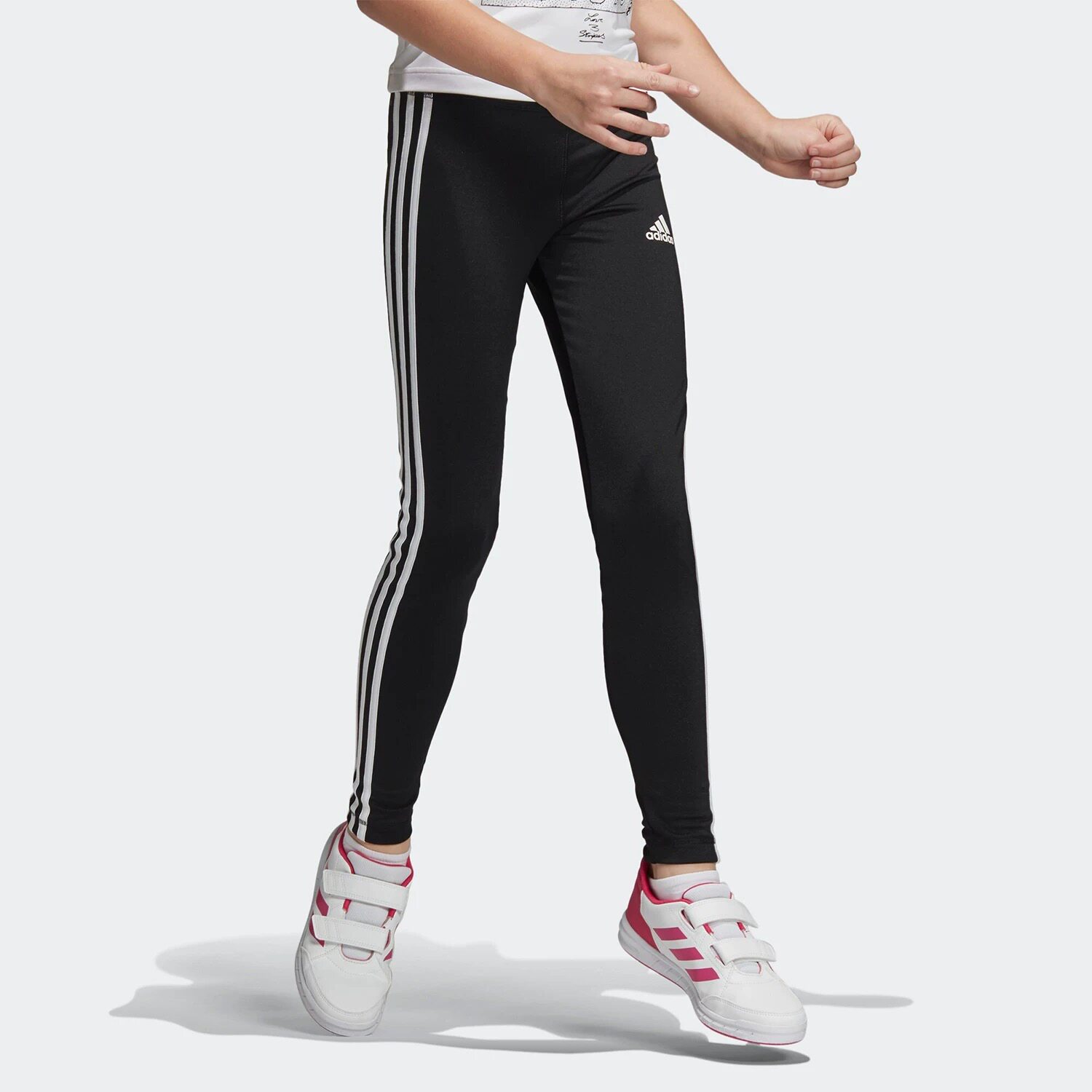 晶晶正品代购阿迪达斯大童速干打底裤2755