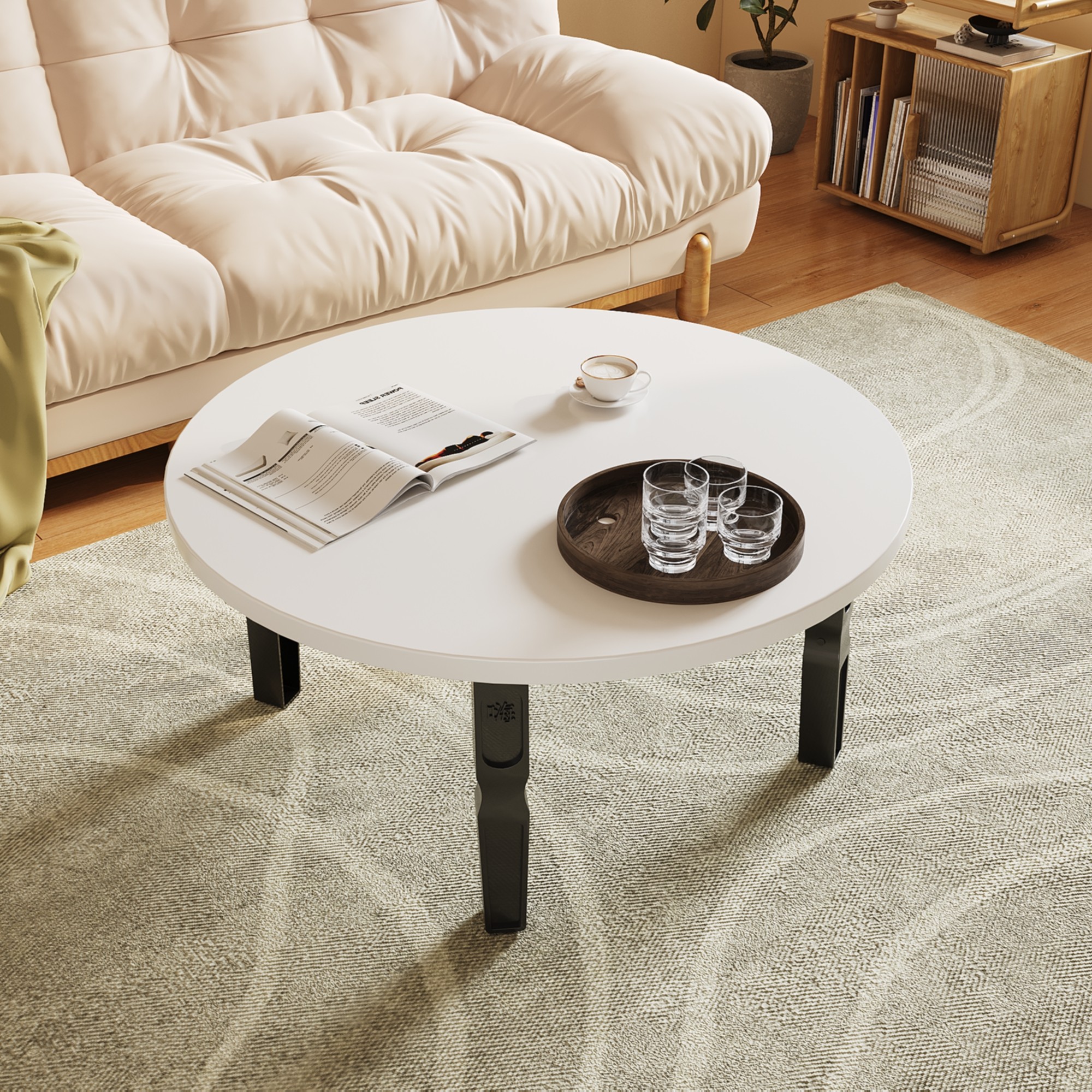 新款折叠餐桌茶几可携式吃饭小圆桌简易出租屋户外家用学习小桌子,住宅家具,折叠桌,淘宝优惠券,粉丝福利购,淘宝优惠卷