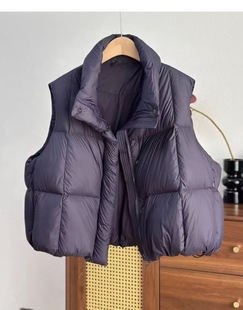 加厚外套马夹601 立领休闲坎肩无袖 羽绒服马甲女秋冬新款 时尚