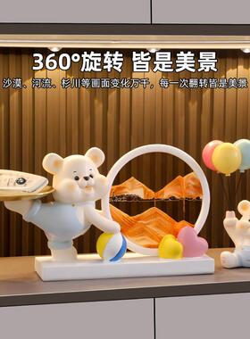 暴力熊钥匙收纳玄关摆件