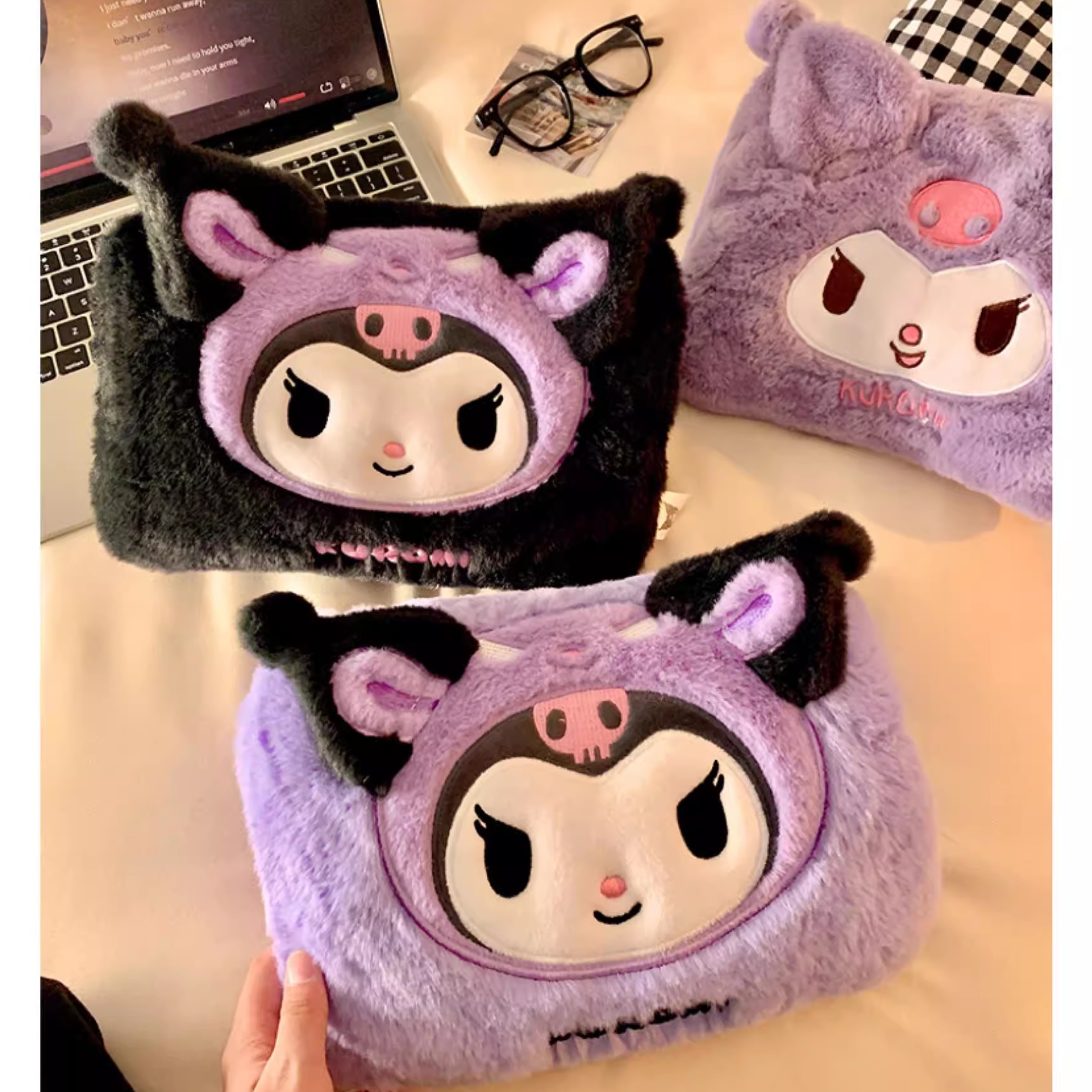 库洛米充电热水袋防爆暖手宝插手