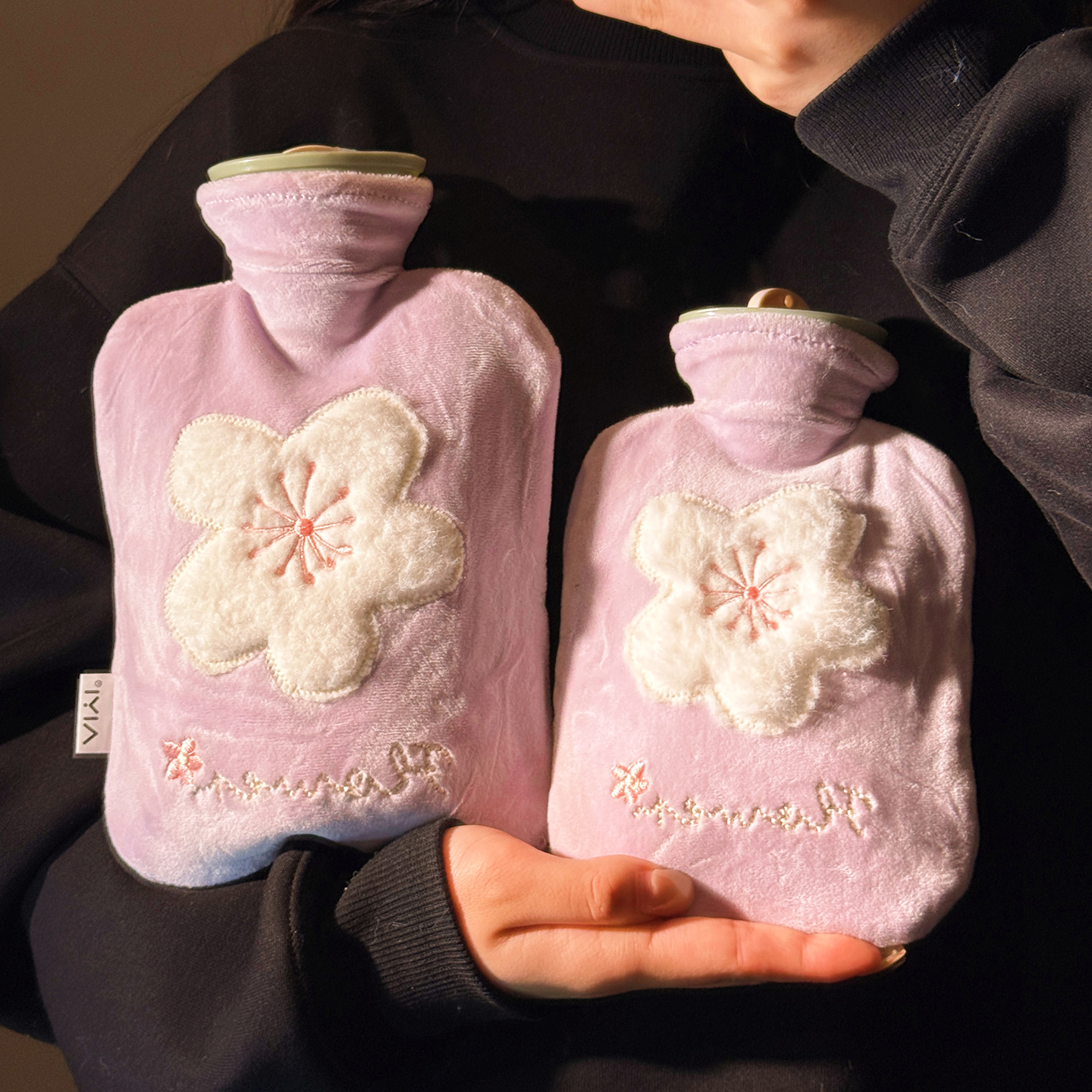 可爱热水袋注水加厚防爆暖水袋女