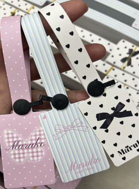 发圈防拆扣定制服装辅料一次性防盗扣拆毁无效新品纸质免费设计