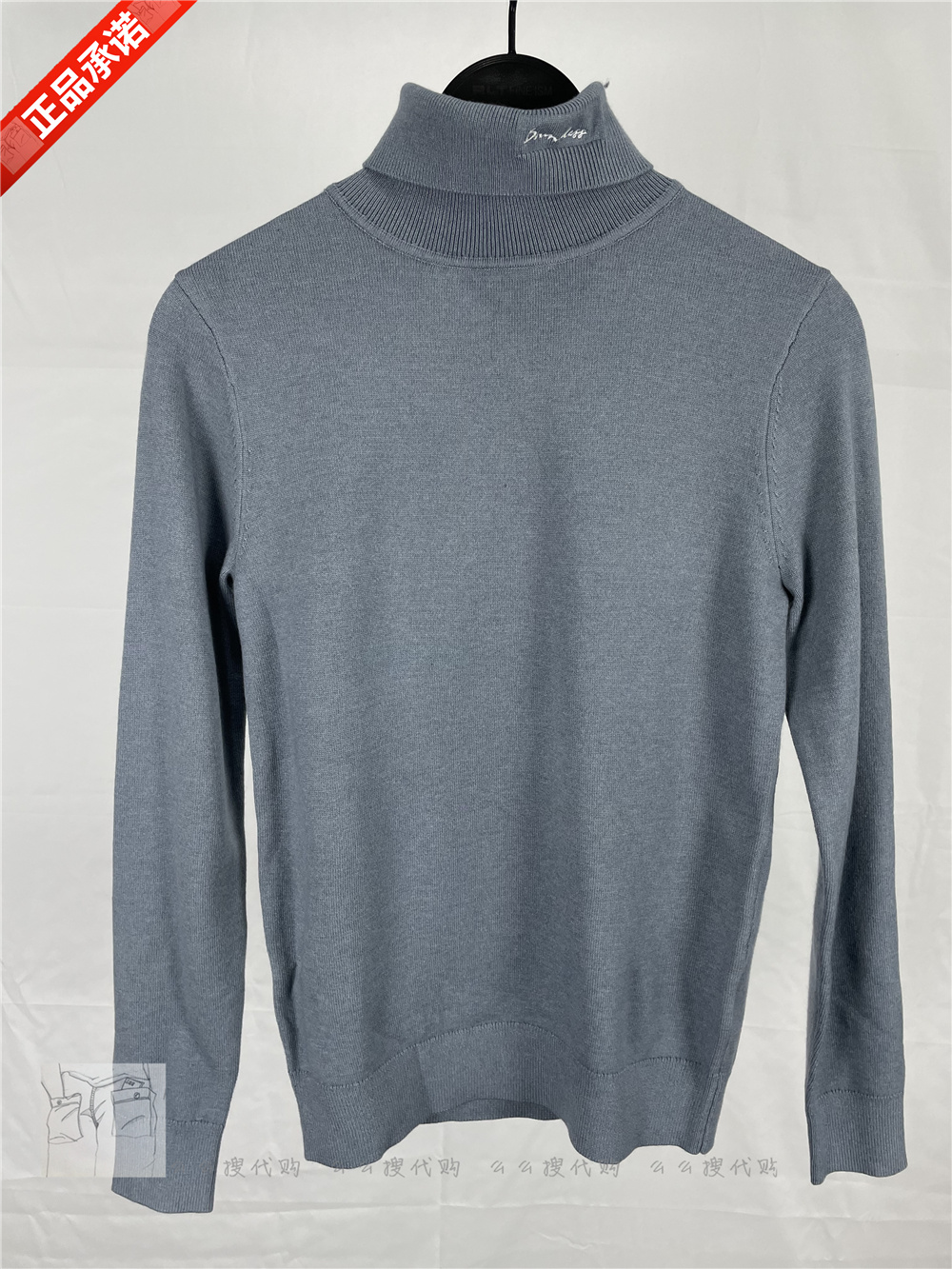 ALT阿恩蓝拓202冬季合体高领针织衫BY11140322原299 专柜正品