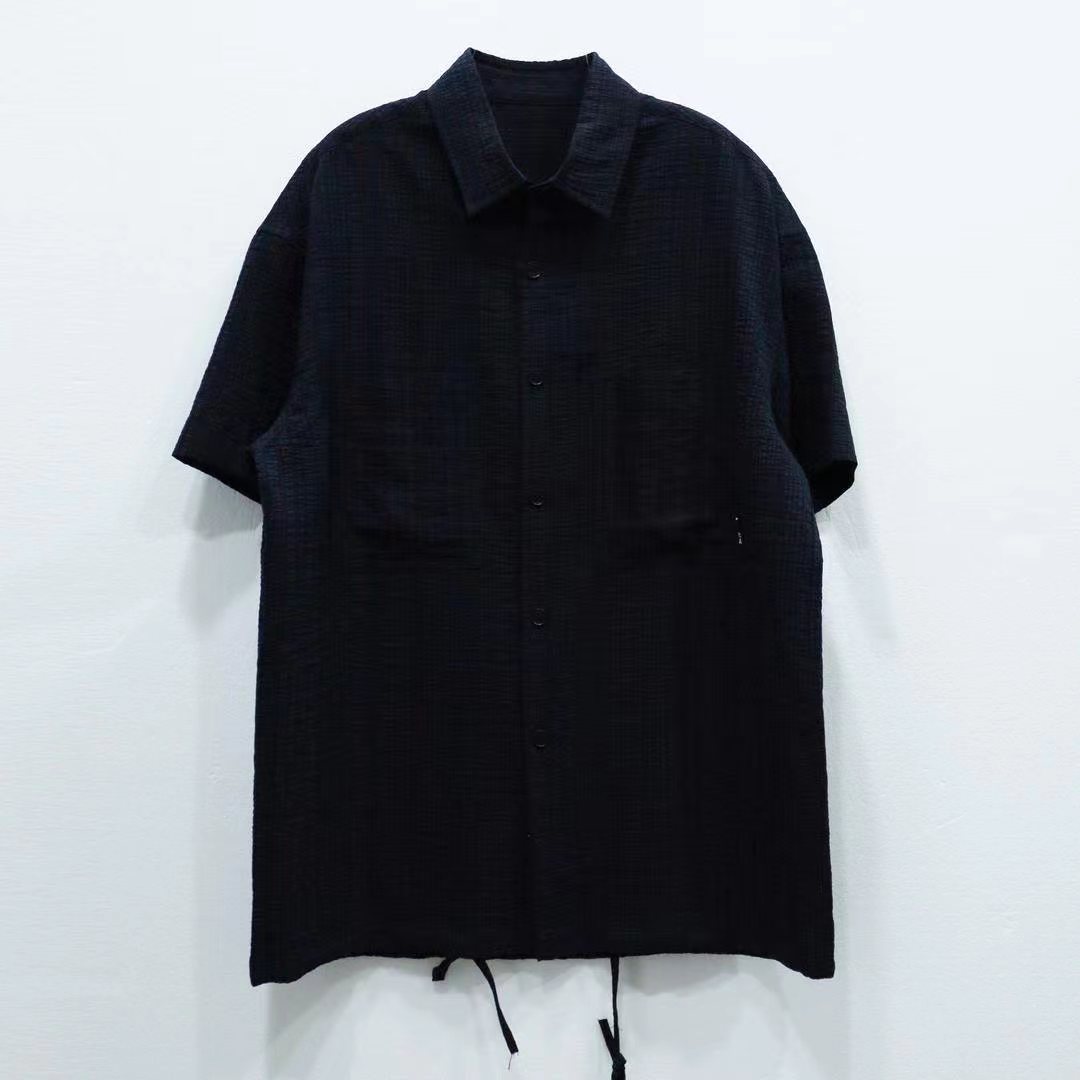 ALT阿恩蓝拓2024夏季微阔短袖衬衫AY40411362 原339 专柜正品