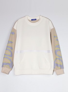 ALT阿恩蓝拓2024春秋季宽松圆领卫衣AC20231524原369专柜正品