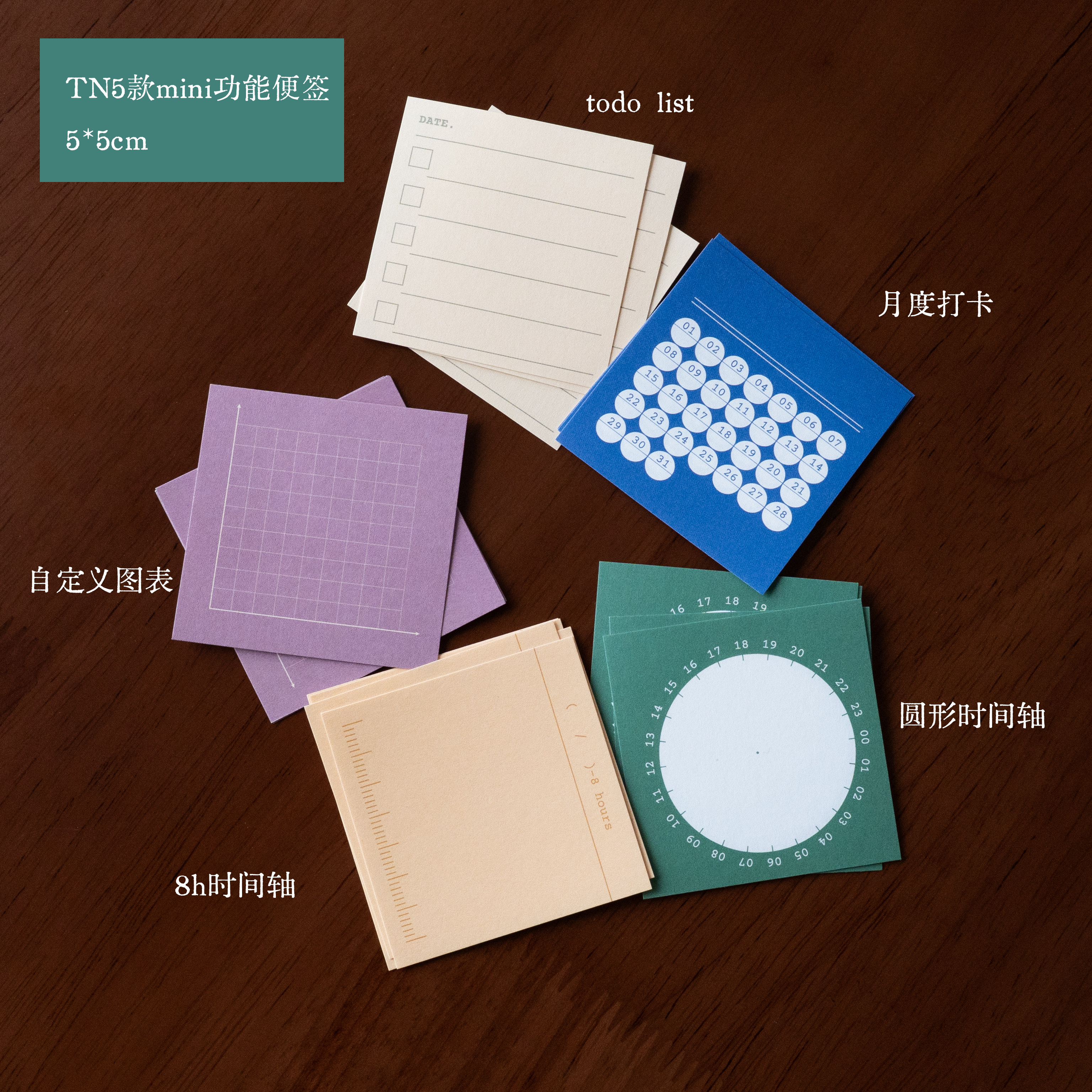 TN限定赠品 mini功能便签 25p