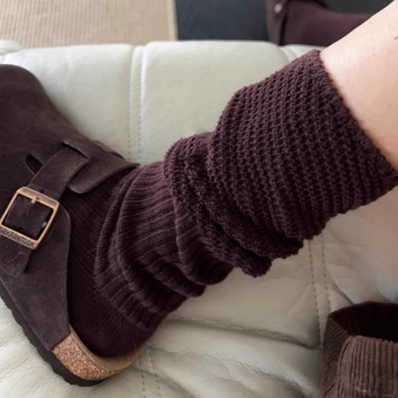 秋冬真的很爱棕色啊！美拉德bi备色~堆堆wa搭配勃肯鞋真的好好看