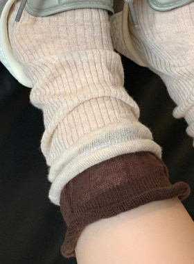 哇！夏天穿这个袜子好韩啊！春夏薄款袜子女堆堆袜慵懒风简约