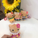 夏威夷黑皮hellokitty哈喽kt包挂件车挂件饰品草裙kt菠萝kt滑板kt