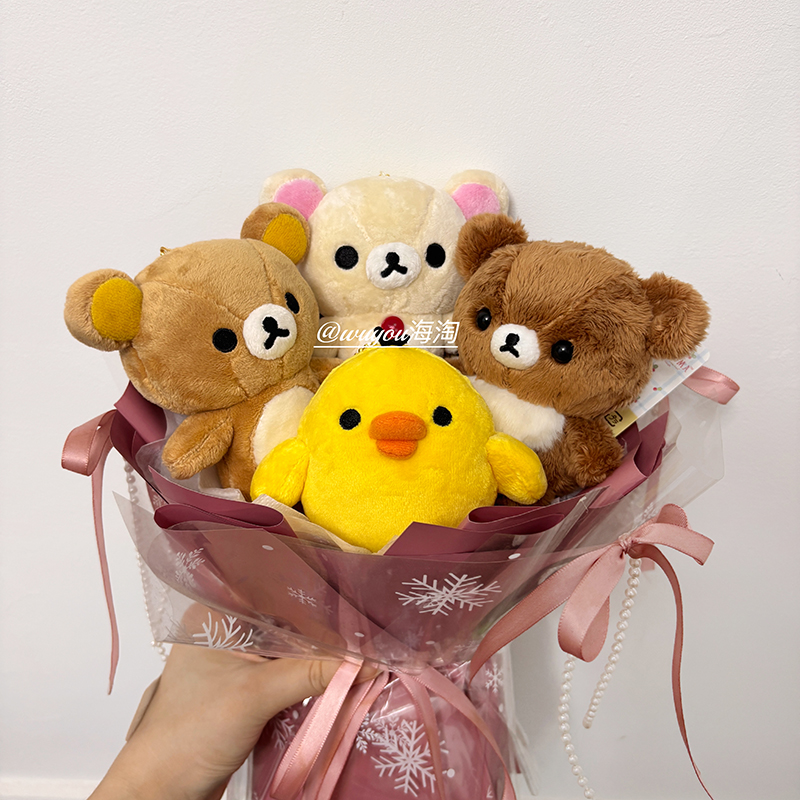 日本正版San-X轻松熊熊哥熊妹