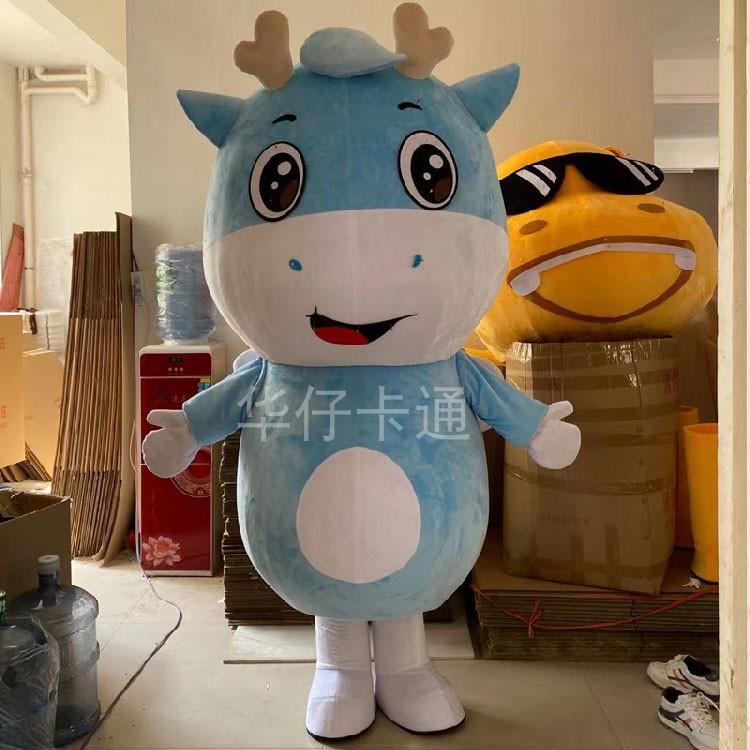 独角兽卡通人偶服装小马玩偶定制图片