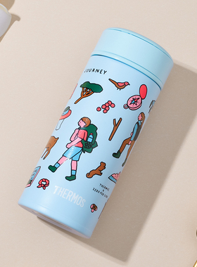 THERMOS/膳魔师保温杯日本学生儿童高颜值水杯 zeroperzero联名款