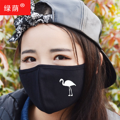 城市猎人同款纯棉立体纯黑色带鼻夹可塑鼻型出行必备夏季口罩薄款
