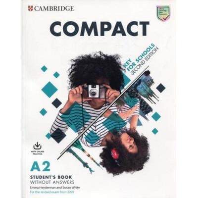 现货 英文原版 剑桥KET考试 Compact Key for Schools Student's Book Without Answers with Online Practice 学生书