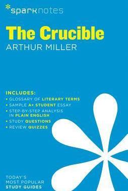 现货 英文原版 Sparknotes 文学指南 坩埚 英文原版 The Crucible Sparknotes Literature Guide Sparknotes Arthur Miller