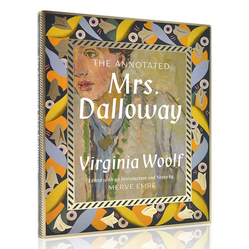 现货 英文原版 The Annotated Mrs. Dalloway Merve Emre达洛维夫人诺顿插图注释版 世界文学名著 英文版 精装 弗吉尼亚伍尔夫