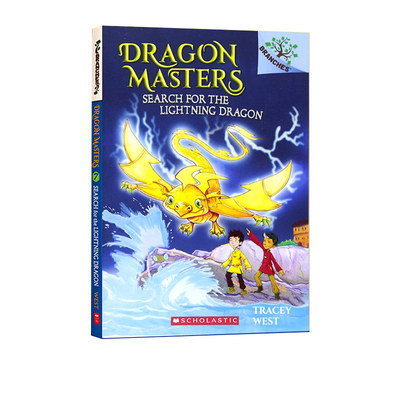 现货 英文原版 Dragon Masters #07: Search For The Lightning Dragon 学乐大树系列：驯龙大师07 英文原版 儿童读物 6-12岁