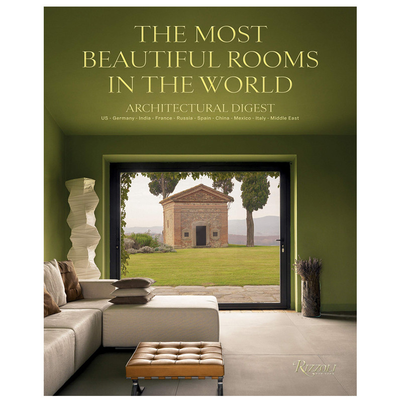 现货 英文原版 ad建筑文摘:全球美丽房间 architectural digest