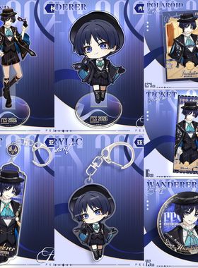 原神2026FES周边阿蕾奇诺哥伦比娅流浪者吧唧立牌挂件票根套装Y