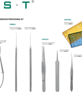 FST斑马鱼解剖套装70004-01 Zebrafish Professional Kit
