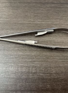 显微持针器RS-6416  进口带锁持针钳14.5cm