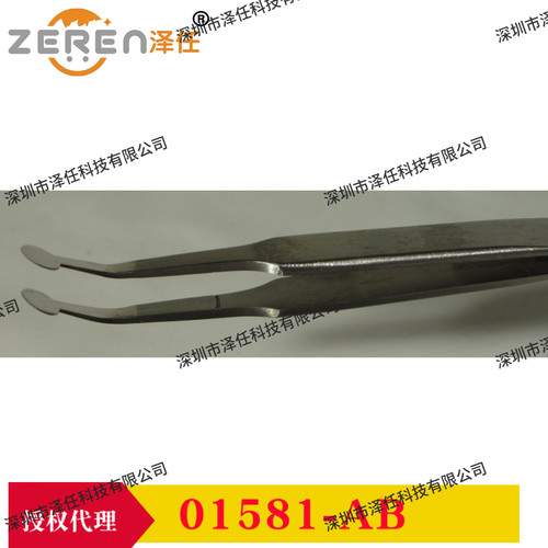 薄膜滤光镊子01581-AB 石棉样品制备 不会损伤精密微孔滤膜