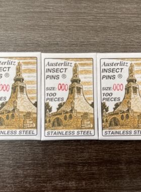 FST昆虫针26001-25 不锈钢昆虫针26001-30 微型解剖针